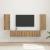 Set Dulap pentru Televizor Montat pe Perete 4 pcs Lemn compozit GartenMobel Dekor