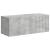 Set Dulap pentru Televizor Montat pe Perete 6 pcs Gri din beton GartenMobel Dekor