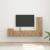 Set comodă TV Pe perete 4 pcs Stejar Artizanal Lemn compozit GartenMobel Dekor