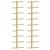Suport sticle de vin, de perete, 9 sticle, 2 buc., auriu, fier GartenMobel Dekor