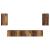 Set comodă TV Pe perete 5 pcs Lemn vechi Lemn compozit GartenMobel Dekor