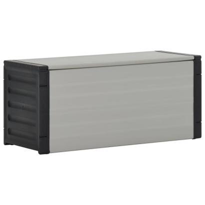 Coș de deșeuri pentru grădină, gri, 85x34x40 cm GartenMobel Dekor