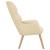 Scaun de relaxare, crem, material textil GartenMobel Dekor