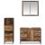 Set de mobilier pentru baie 3 pcs Lemn Vechi Lemn compozit GartenMobel Dekor
