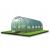 Sera solar tip tunel 8x3x2 m cu cadru galvanizat si 10 ferestre