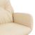 Scaun de relaxare, crem, material textil GartenMobel Dekor