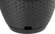 Ghiveci suspendat Ratolla Round 25 cm antracit cu suport și farfurie