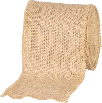 Banda decorativa din iuta Strend Pro Garden, 10 cm x 10 m