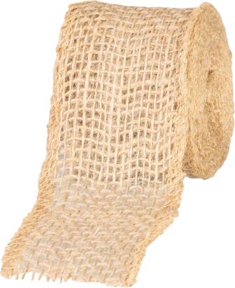 Bandă decorativă din iută Strend Pro Garden, 5 cm x 5 m