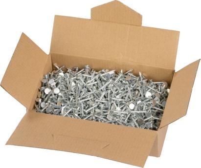 Cuie zincate pentru carton asfaltat 25x3,10 mm, 2,5 kg