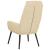 Scaun de relaxare, crem, material textil GartenMobel Dekor