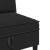 Set de mobilier pentru living 3 pcs Negru Țesătură GartenMobel Dekor