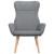 Scaun de relaxare, gri deschis, material textil GartenMobel Dekor