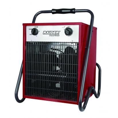 Aerotermă electrică trifazică 15kW Raider RD-EFH15 pentru hale și ateliere