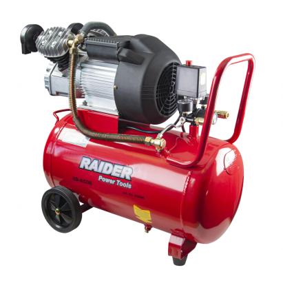 Compresor de aer Raider 50L 2.2 kW 356 l/min RD-AC08