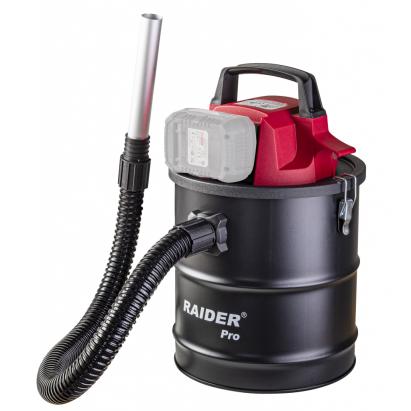 Aspirator de cenusa Raider Pro R20, 20V Li-Ion, 15L, model RDP-SWC20 SOLO
