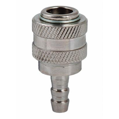 Cuplă rapidă pentru aer 1/4, d10 mm, din oțel nichelat Raider