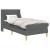 Cadru de pat cu saltea cu headboard Poliester GartenMobel Dekor