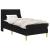 Cadru de pat cu saltea cu headboard Poliester GartenMobel Dekor
