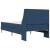 Cadru de pat cu saltea cu headboard Poliester GartenMobel Dekor