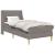 Cadru de pat cu saltea cu headboard Poliester GartenMobel Dekor