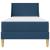 Cadru de pat cu saltea cu headboard Poliester GartenMobel Dekor