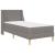Cadru de pat cu saltea cu headboard Poliester GartenMobel Dekor