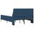 Cadru de pat cu saltea cu headboard Poliester GartenMobel Dekor
