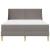 Cadru de pat cu saltea cu headboard Poliester GartenMobel Dekor