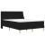 Cadru de pat cu saltea cu headboard Poliester GartenMobel Dekor