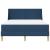 Cadru de pat cu saltea cu headboard Poliester GartenMobel Dekor