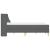 Cadru de pat cu saltea cu headboard Poliester GartenMobel Dekor