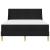Cadru de pat cu saltea cu headboard Poliester GartenMobel Dekor