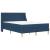 Cadru de pat cu saltea cu headboard Poliester GartenMobel Dekor