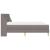 Cadru de pat cu saltea cu headboard Poliester GartenMobel Dekor