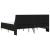 Cadru de pat cu saltea cu headboard Poliester GartenMobel Dekor