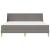 Cadru de pat cu saltea cu headboard Poliester GartenMobel Dekor