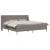 Cadru de pat cu saltea cu headboard Poliester GartenMobel Dekor