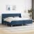 Cadru de pat cu saltea cu headboard Poliester GartenMobel Dekor