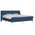 Cadru de pat cu saltea cu headboard Poliester GartenMobel Dekor
