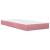Cadru de pat cu saltea cu saltea Roz 90 x 200 cm Catifea GartenMobel Dekor