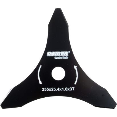 Lama pentru motocoasa 255x25,4 mm cu 3 dinti din otel