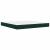 Cadru de pat cu saltea Verde închis 200 x 200 cm Catifea GartenMobel Dekor