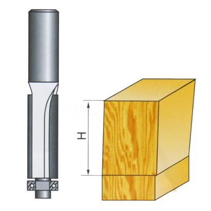 Freza profilata pentru lemn 9,5 mm H38 mm cu prindere 8 mm