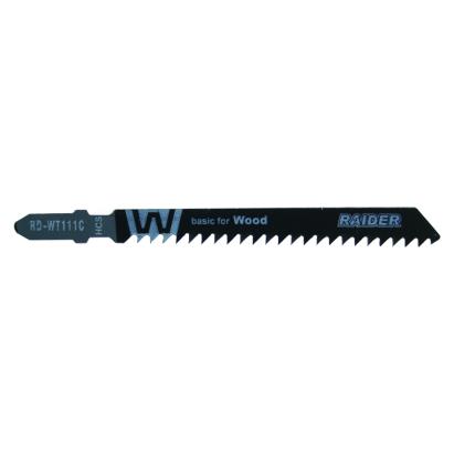 Set 2 lame pentru fierastrau pendular lemn, prindere T, 100 mm, Raider