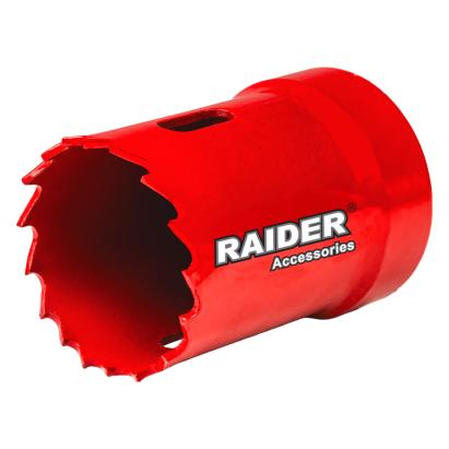 Carotă bi-metal 32 mm pentru lemn, metal și plastic Raider