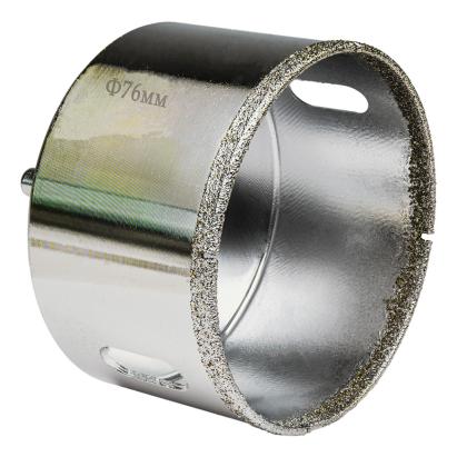 Carota diamantata 76 mm pentru placi ceramice si granit Raider Pro