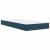 Cadru de pat cu saltea albastru 100 x 200 cm Catifea GartenMobel Dekor
