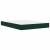 Cadru de pat cu saltea Verde închis 140 x 190 cm Catifea GartenMobel Dekor