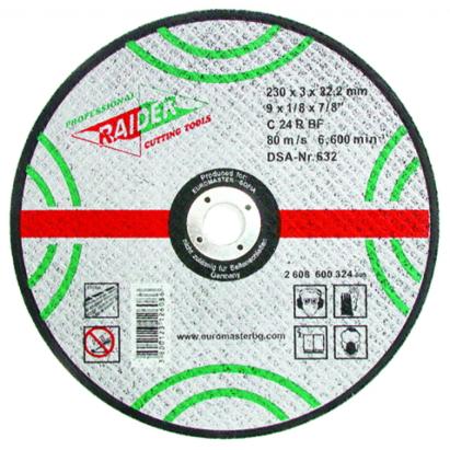 Disc pentru tăiere piatră 230x3,2x22,2 mm Raider Power Tools